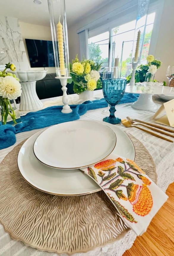 Special Event place setting by Mellow Events